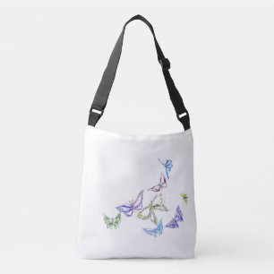 Butterflies Crossbody Bag Axelväska