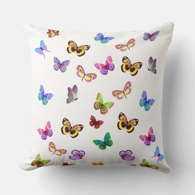 Butterflies Dekorativ kudde (Framsida)