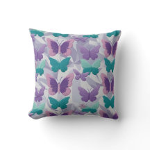 Butterflies Elegant Fabric Stil Mönster