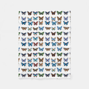 Butterflies Fleecefilt