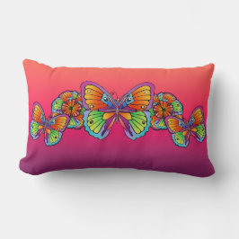 Butterflies & Flowers Dekorativ kudde