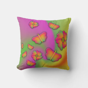Butterflies & Flowers Kudde