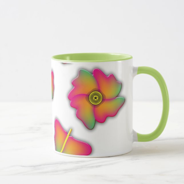 Butterflies & Flowers Mugg (Höger)