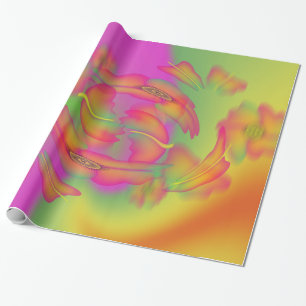 Butterflies & Flowers Presentpapper