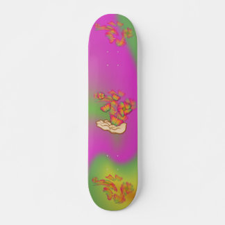 Butterflies & Flowers Skateboard Bräda 21,5 Cm