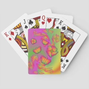 Butterflies & Flowers Spel Kort