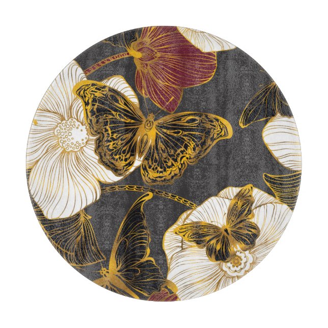 Butterflies & Flowers: Vår Boho Mönster (Framsidan)