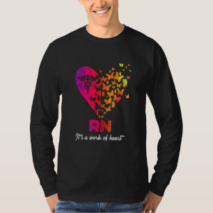 Butterflies förorsakar en hjärtklappning av nursin t shirt