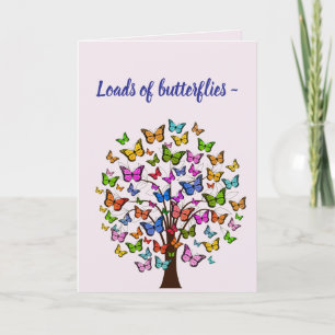 BUTTERFLIES GILTIGA KORT