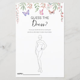 Butterflies gissar Möhippan Dress