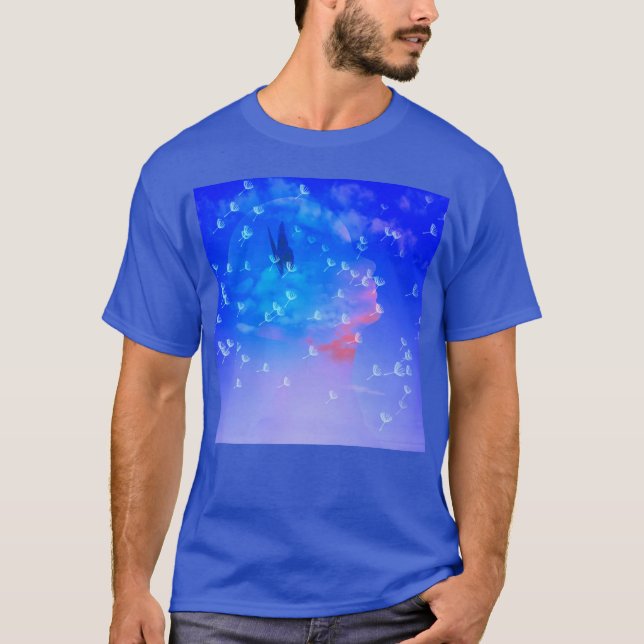 Butterflies i mitt huvud t shirt (Framsida)