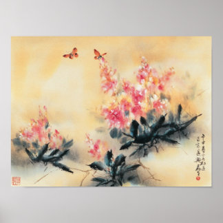 Butterflies i Vår Poster
