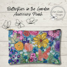 Butterflies in the Garden, Bright Blommigts