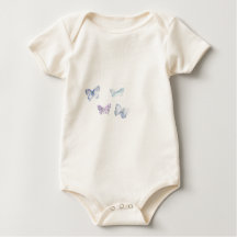 'Butterflies' Infant All-in-One 'Creeper'