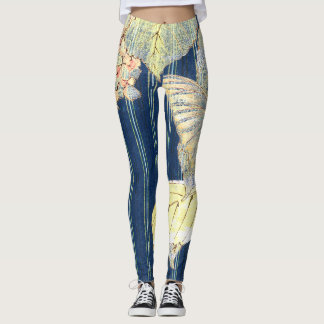 BUTTERFLIES, JAPANESE RAND LEGGINGS