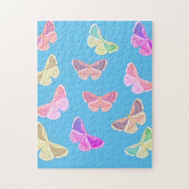 Butterflies Jigszle Puzzle Pussel (Vertikal)