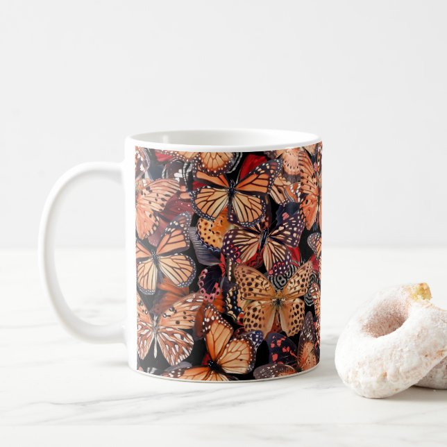 Butterflies Kaffemugg (Med munk)