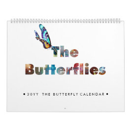 Butterflies-kalendern anpassar året kalender