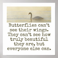 Butterflies kan inte se sin Vingar - skönhetsoffer