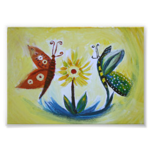 Butterflies Kodak Professionell Photo Papper (sata Fototryck