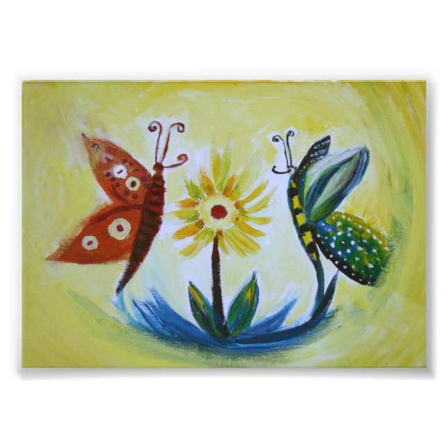 Butterflies Kodak Professionell Photo Papper (sata Fototryck (Framsidan)