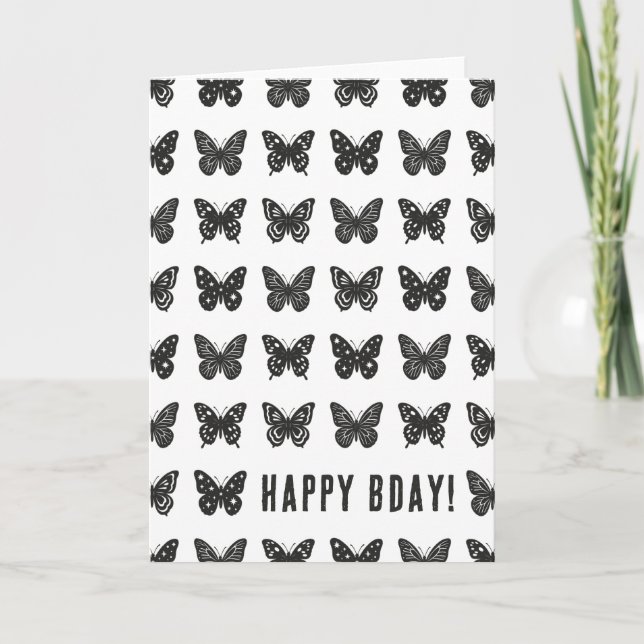 Butterflies Kort (Framsida)