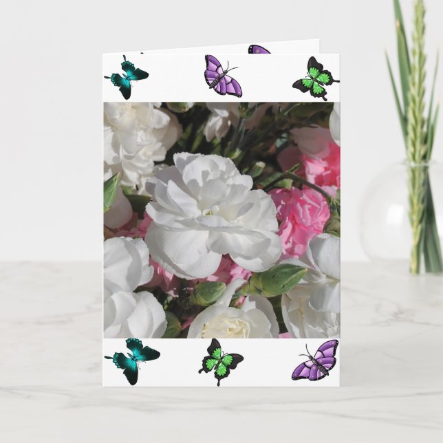 Butterflies Kort (Framsida)