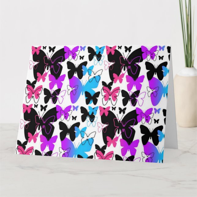 Butterflies Kort (Framsida)