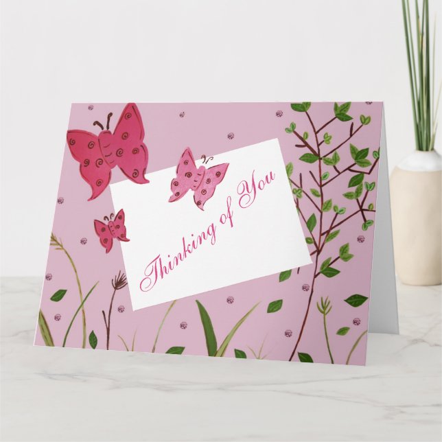 Butterflies Kort (Framsida)