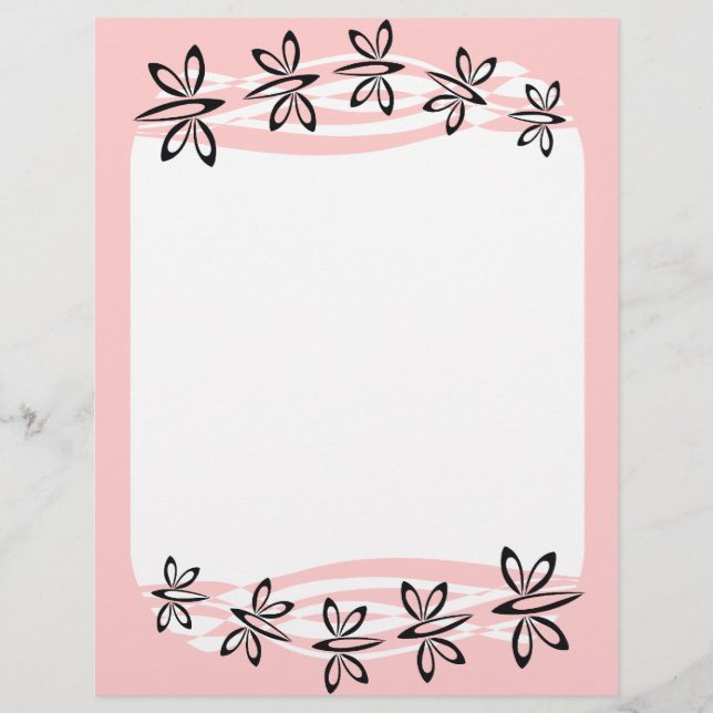Butterflies Letterhead (Framsida)