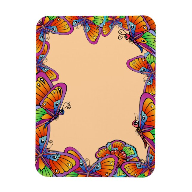 Butterflies Magnet (Vertikal)