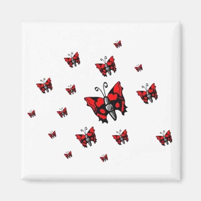 Butterflies | Magnet (Framsidan)