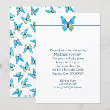Butterflies Mönster Anpassningsbar Färg Graphic Pa