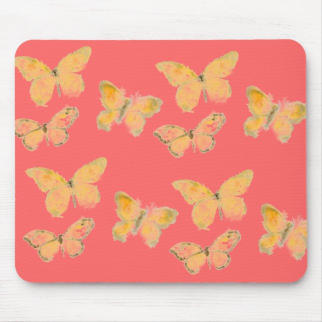 Butterflies Mousepad Musmatta (Framsidan)