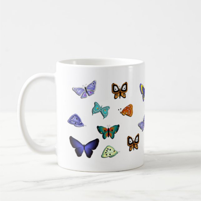 Butterflies Mugg (Vänster)