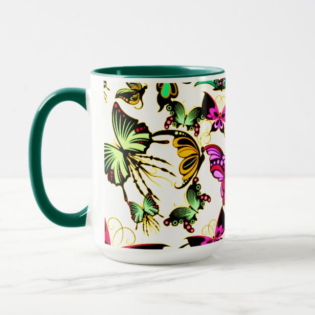 Butterflies Mugg (Vänster)