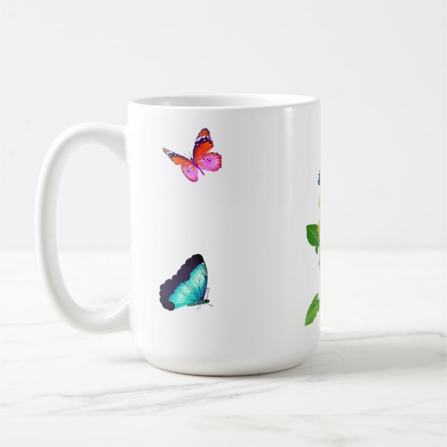Butterflies Mugg (Vänster)
