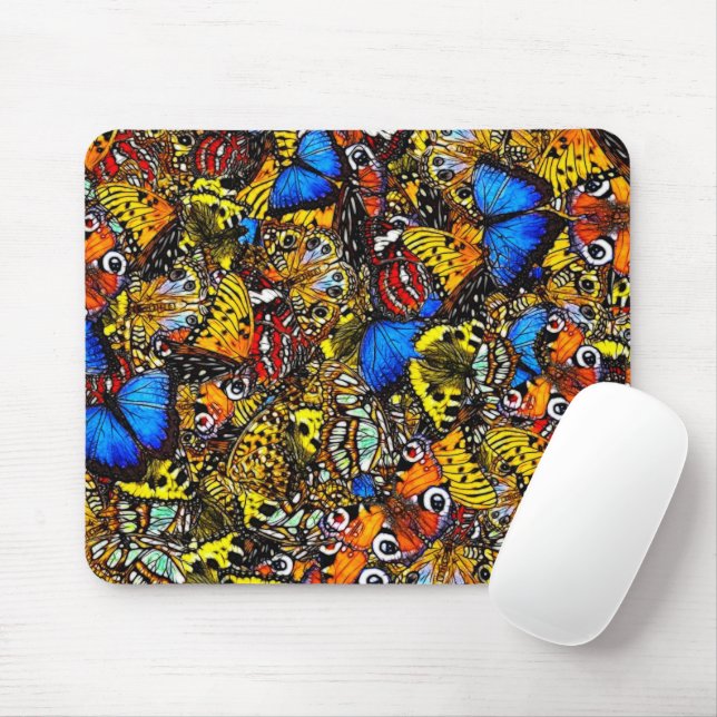 Butterflies Musmatta (Med mus)