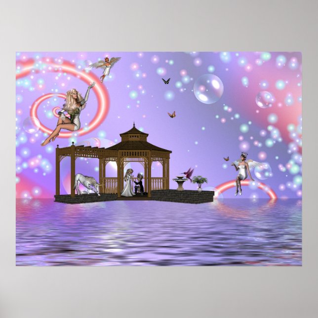 Butterflies och Änglar Poster (Framsidan)