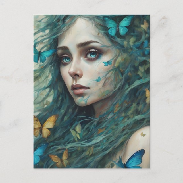 Butterflies och Blues Series 2 Vykort (Framsida)