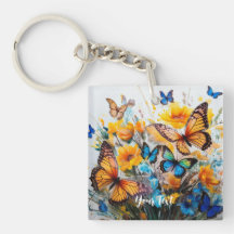 Butterflies och Flowers