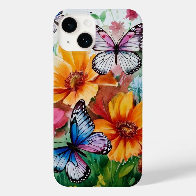 Butterflies och Flowers (Baksida)