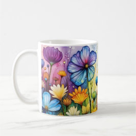 Butterflies och Flowers Kaffemugg