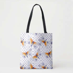 Butterflies och Polka Dot Tygkasse