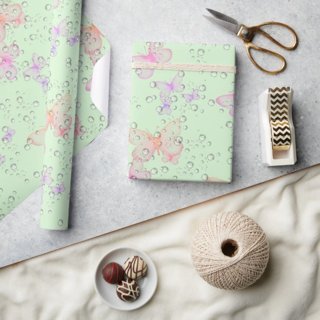 Butterflies och Raindros Presentpapper (Hantverk)