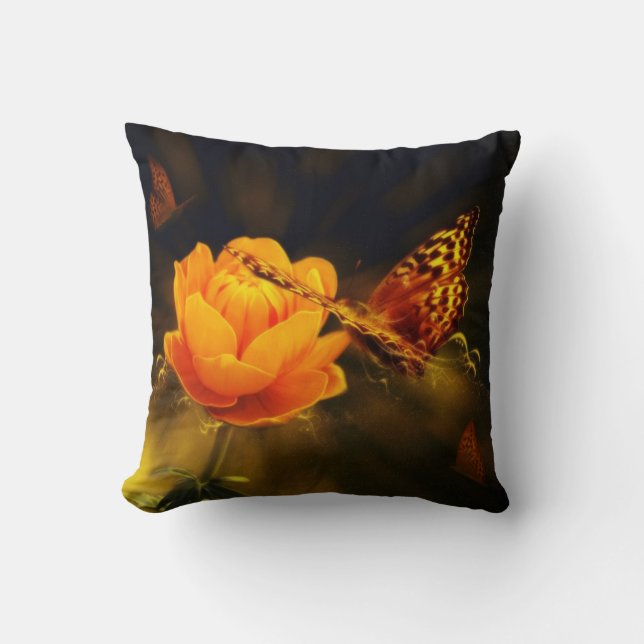 Butterflies och Ro American Mojo Pillow Kudde (Framsida)