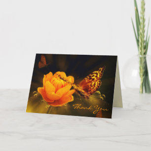 Butterflies och Ro tackkort