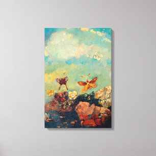 Butterflies Odilon Redon Canvastryck