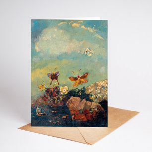 Butterflies Odilon Redon Kort