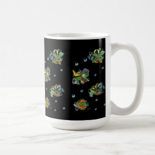 Butterflies on Löv Kaffemugg